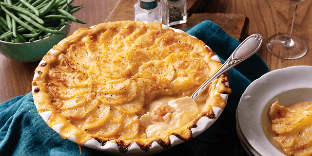 GHmagazine's tweet card. This luxurious take on a classic fish pie uses tinned soup for a speedy sauce