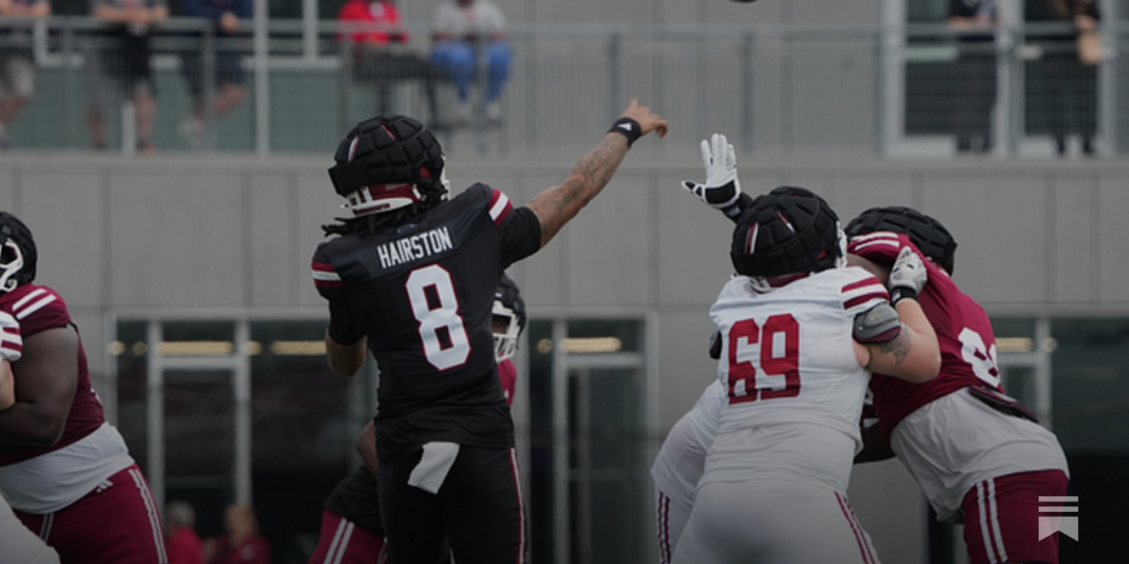 UMassCommand's tweet card. A look at the three signal-callers who will be competing to be the starter this season.