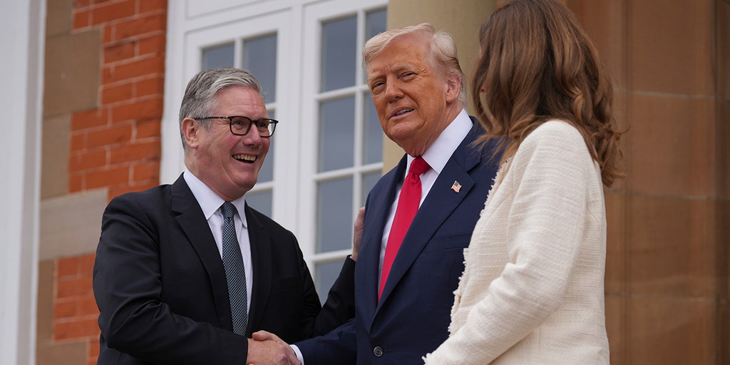 IRLILaw's tweet card. President Trump praised British PM Keir Starmer for turning around migrant boats crossing the English Channel, calling it a "fantastic thing" in Scotland.