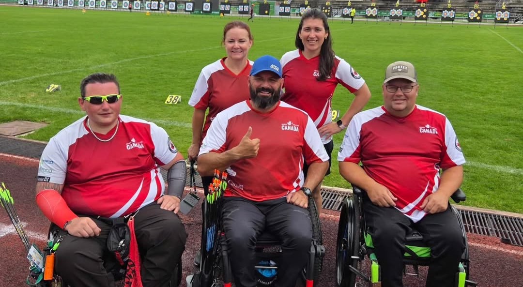 CDNParalympics's tweet card. MORELIA, Mexico – Invictus Games alumni Daniel Comeau of Shannon, Que., took silver in the men’s open compound then combined forces with Paralympian Kyle Tremblay of Deep River, Que., in men’s...