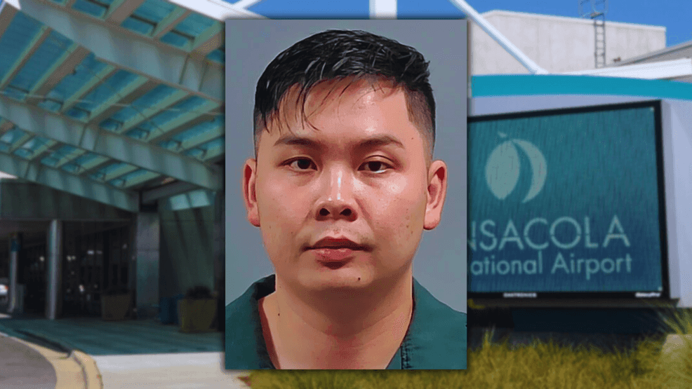 weartv's tweet card. PENSACOLA, Fla. -- An Oregon man was sentenced to one year in state prison followed by 10 years probation for trying to smuggle 46 pounds of marijuana into Pens