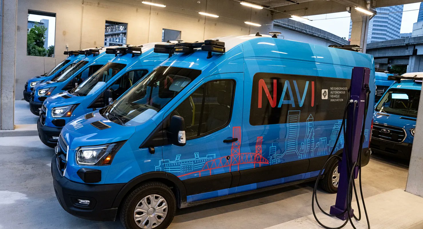 Cities_Today's tweet card. Jacksonville, Florida, has become the first city in the US to launch a fully autonomous public transport system.