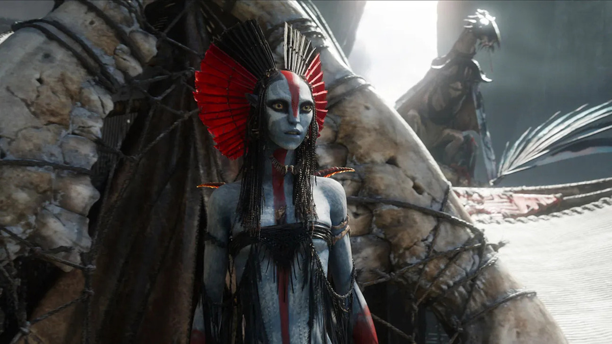 CinePREMIERE's tweet card. Ya hay pistas de lo que veremos en Avatar 3: Fire and Ash. ¿Emocionados por conocer el lado más oscuro de los Na´vi?