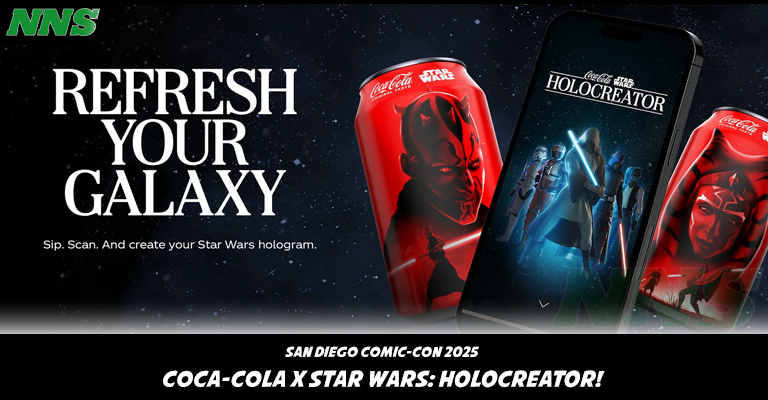NerdNewsSocial's tweet card. Are you a fan of Star Wars? So is Coca-Cola, and not only have they brought back Star Wars Soda