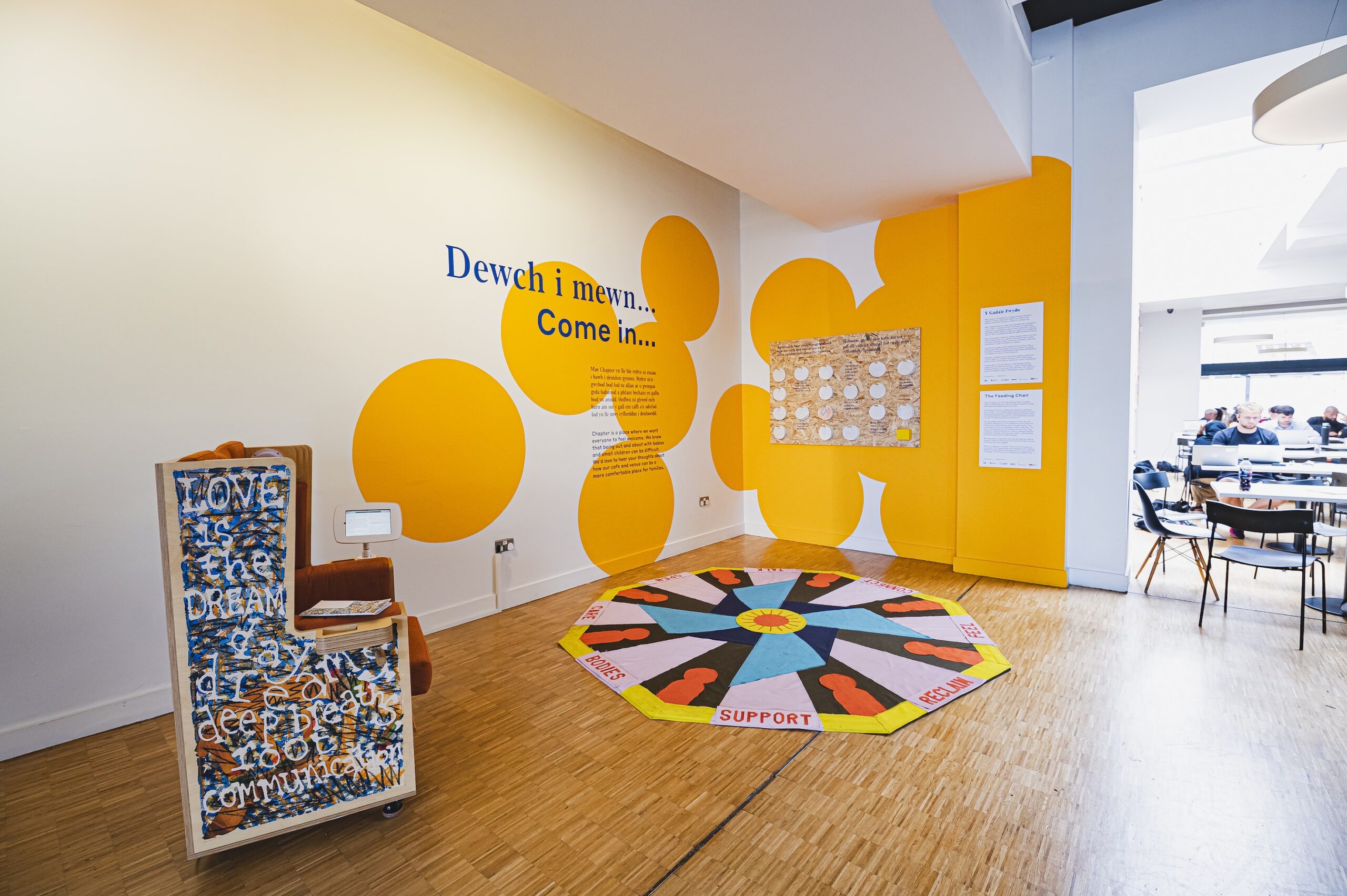 GeorgeKirov1's tweet card. The Feeding Chair, born out of collaborative arts-based project Feed, invites people to sit and feed their babies and children in welcoming public places.