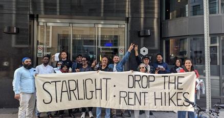 _manuelavega's tweet card. Landlord Starlight Investments says it "has never sought to prevent residents from raising concerns."
