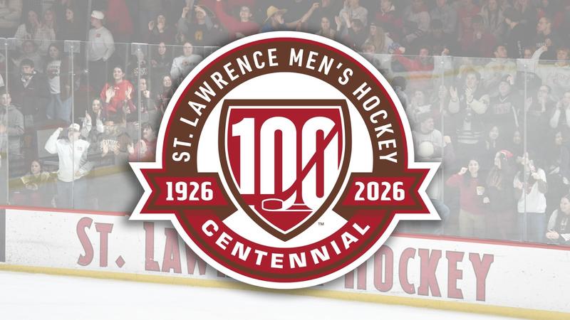 SLUsaints's tweet card. 100 years after the St. Lawrence University men's hockey program made their debut as a varsity sport, the Skating Saints are set to celebrate their centennial season in 2025-26!