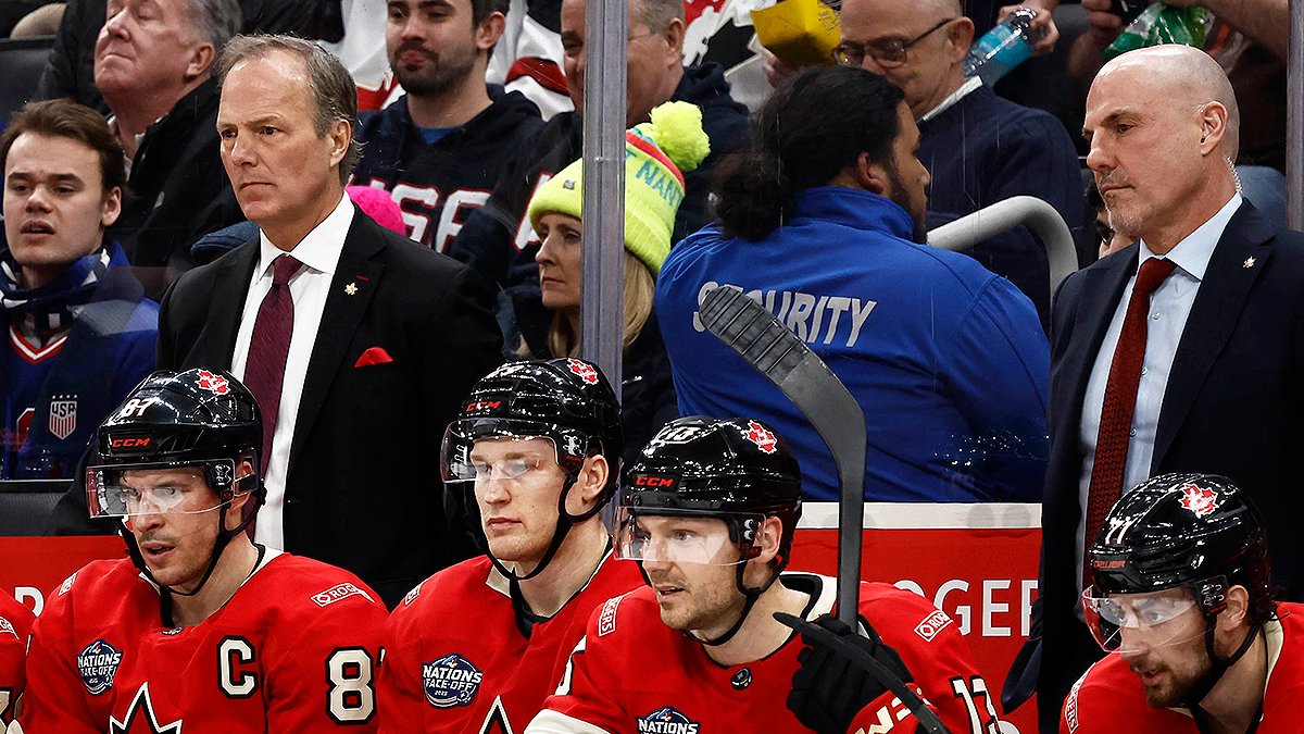 JHallNBCS's tweet card. Rick Tocchet will be looking to win another gold medal with Team Canada, this time in the Olympics.