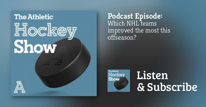 JesseGranger_'s tweet card. As the NHL offseason rolls along, Laz and Jesse take a look at Dom Luszczyszyn’s article ranking how much each franchise has improved, or declined, this summer. Before that, the guys talk about Y...