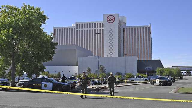 WJCLNews's tweet card. Police report multiple injuries in a shooting at Reno's Grand Sierra Resort. Here's the latest.