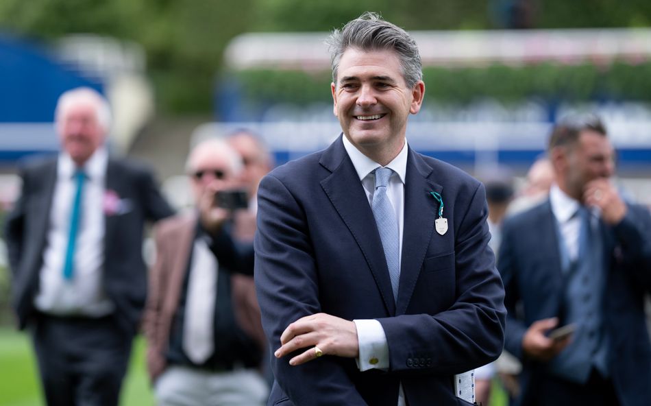 RacingPost's tweet card. 'It was very special' - Hugo Palmer hopeful of more Group success after memorable Saturday double...