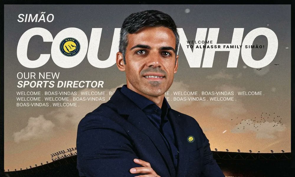 AlelmMedia's tweet card. أعلن نادي النصر رسميًا تعيين البرتغالي سيماو كوتينيو في منصب المدير الرياضي الجديد للنادي، في خطوة استراتيجية تأتي خلفًا للإسباني فرناندو هييرو. ويحمل هذا التعيين دلالات تتجاوز مجرد التغيير الإداري،...