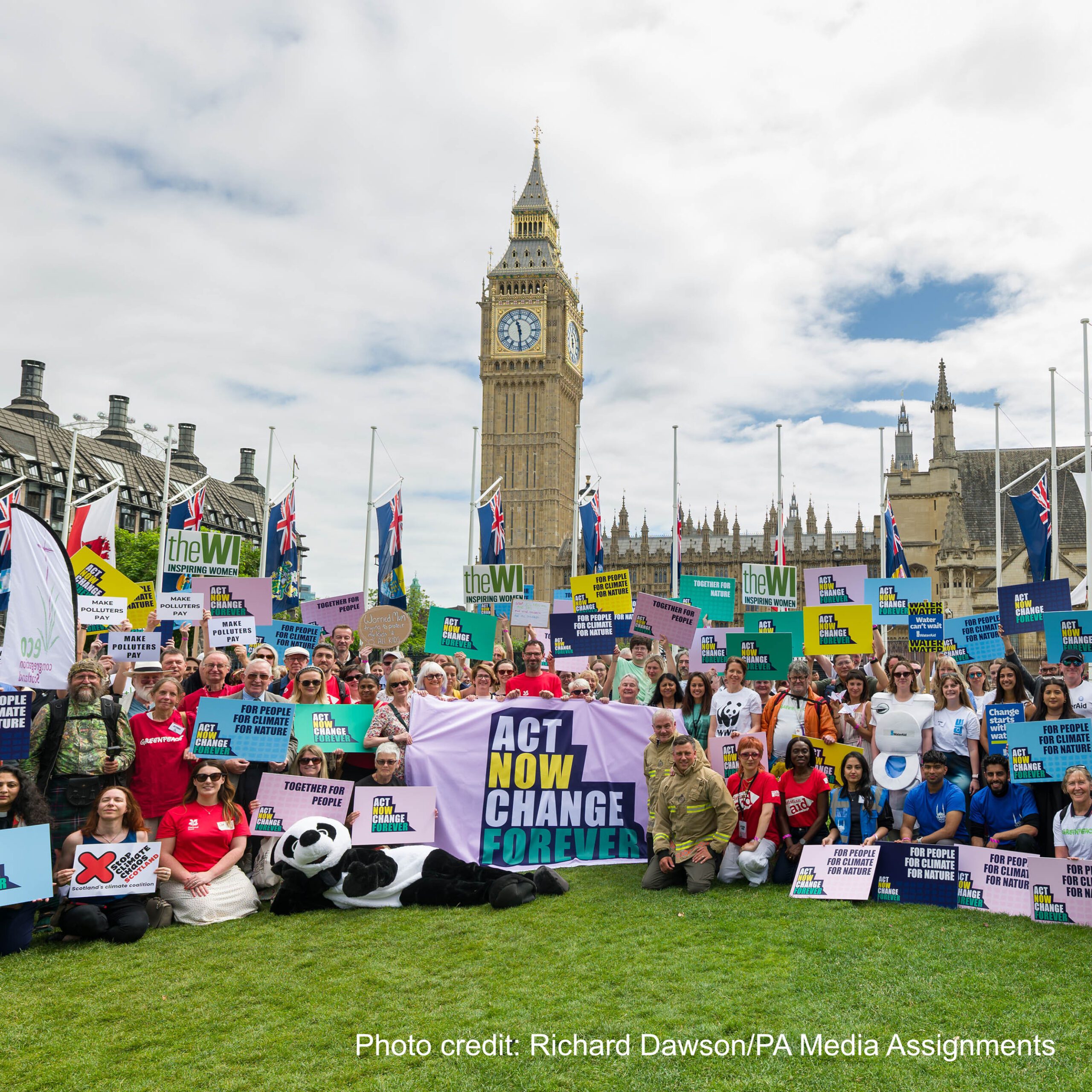 GreenChristian_'s tweet card. On Wednesday 9th July Operation Noah joined thousands of others to take part in a Mass Lobby event in Parliament organised by The Climate Coalition.