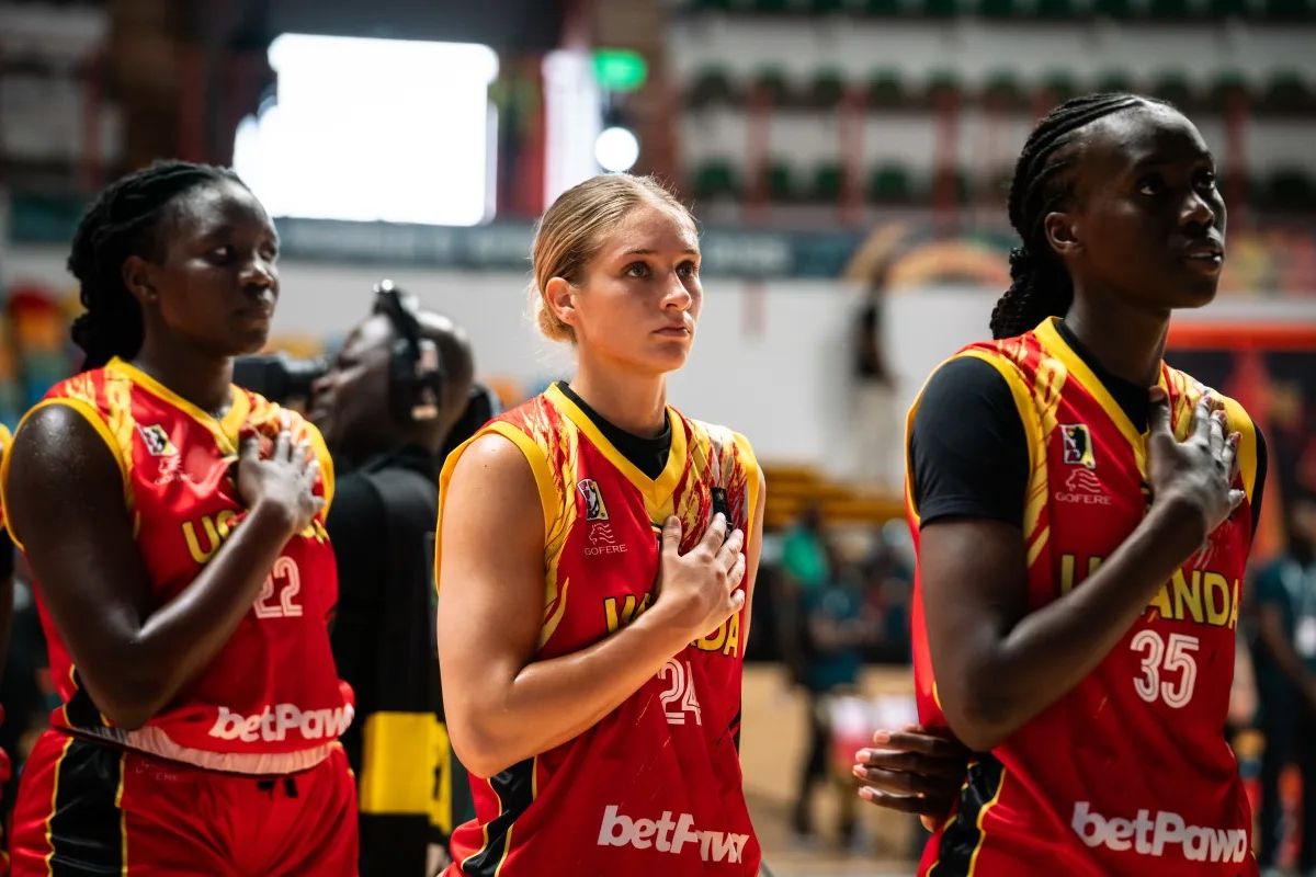 Monitor_Sport's tweet card. Captain Jane Asinde recorded a double-double of 18 points and 11 rebounds.