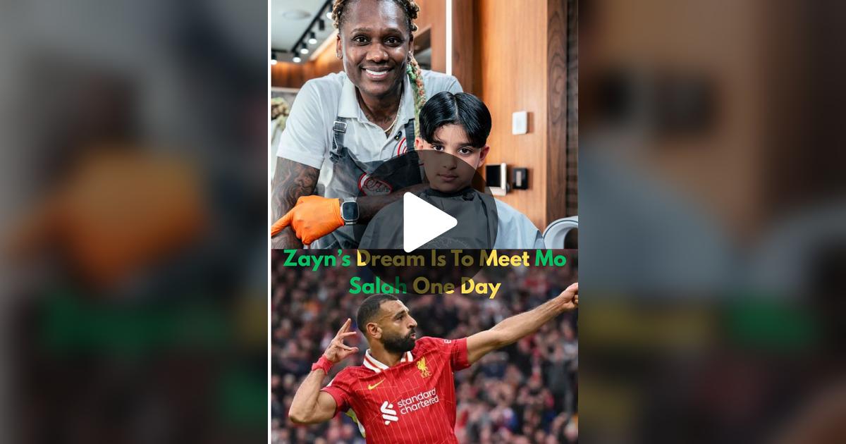 junctionelitefc's tweet card. 27 likes, 2 comments. ““ZAYN’S DREAM WAS TO MEET MO SALAH. 🇪🇬❤️ He loves Liverpool more than anything. What happens next? You’ll want to watch this to the end… 😭⚽️🔥 #LFC #MoSalah #DreamsComeTrue...
