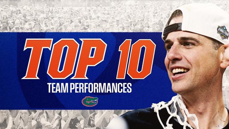 GatorsChris's tweet card. Part I of our annual look back at the athletic calendar recalls and appreciates 10 of the most significant team moments of '24-25.