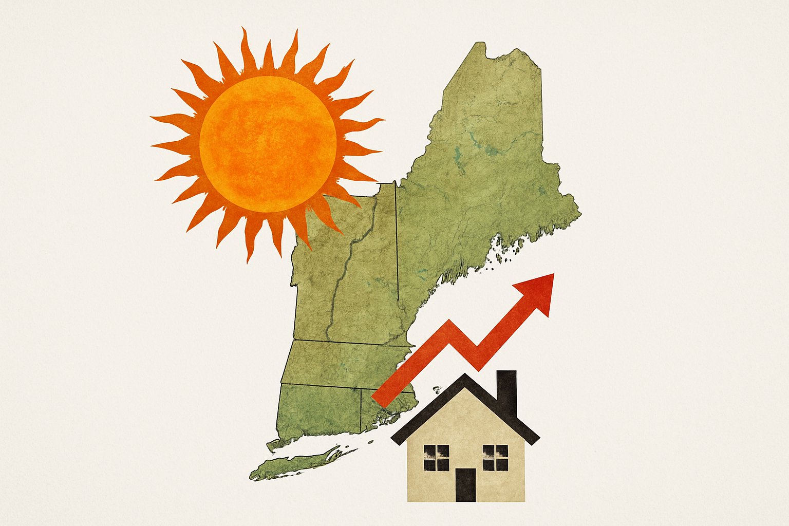 HousingWire's tweet card. While markets in other parts of the country are shifting closer to a buyer’s market, the New England housing market remains great for sellers