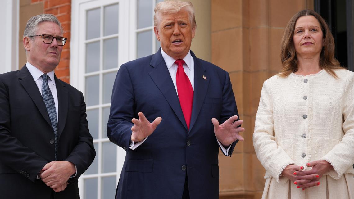 KTVB's tweet card. The pair also are discussing the possibility of the United Kingdom recognizing a Palestinian state and joint efforts to end Russia's war in Ukraine.