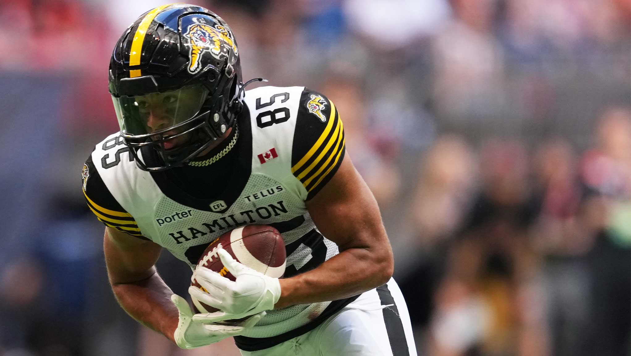 CFL_News's tweet card. CFL.ca's José Ferraz lists his five PFF Stats that stand out from Week 8, including Kiondré Smith's league-leading stat.