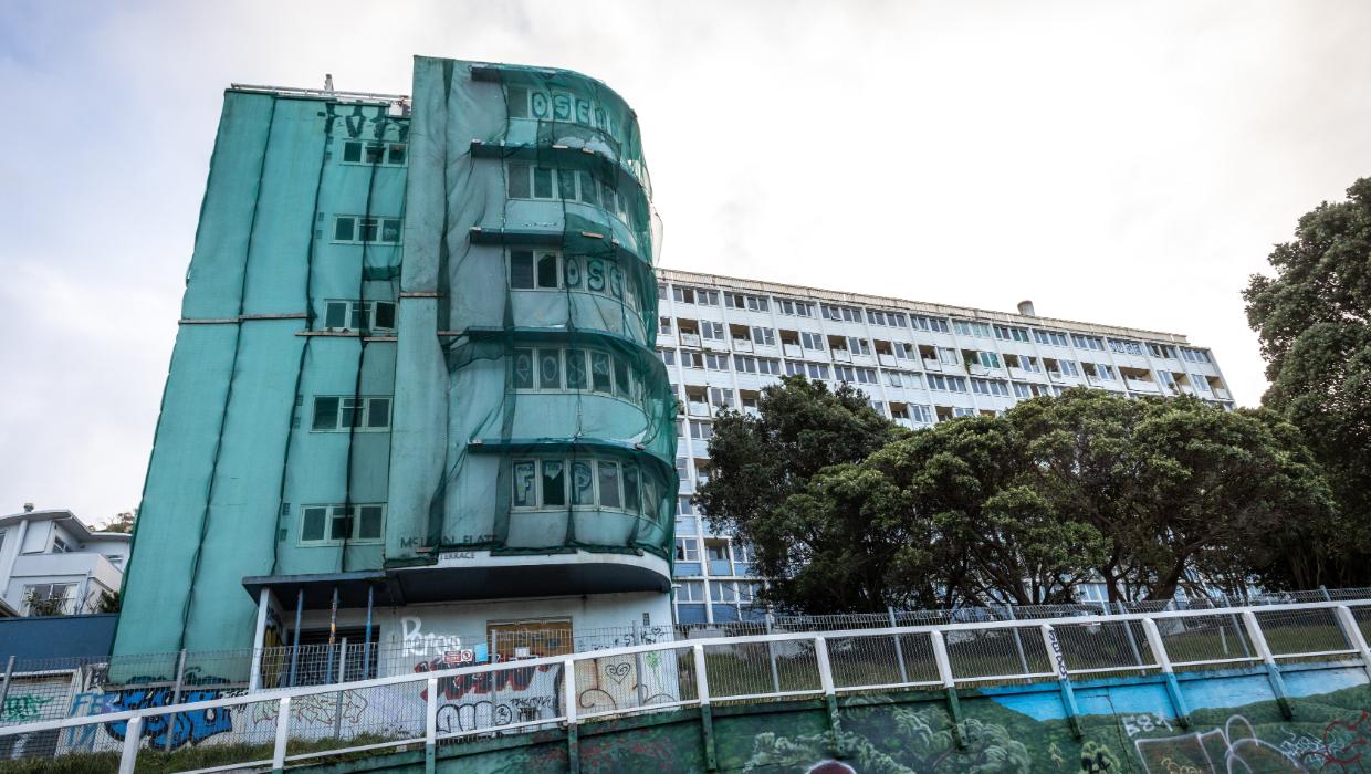 ponekeben's tweet card. Victoria University of Wellington is promising warm, affordable and environmentally sustainable housing in place of the derelict Gordon Wilson flats, something that can’t come soon enough for...