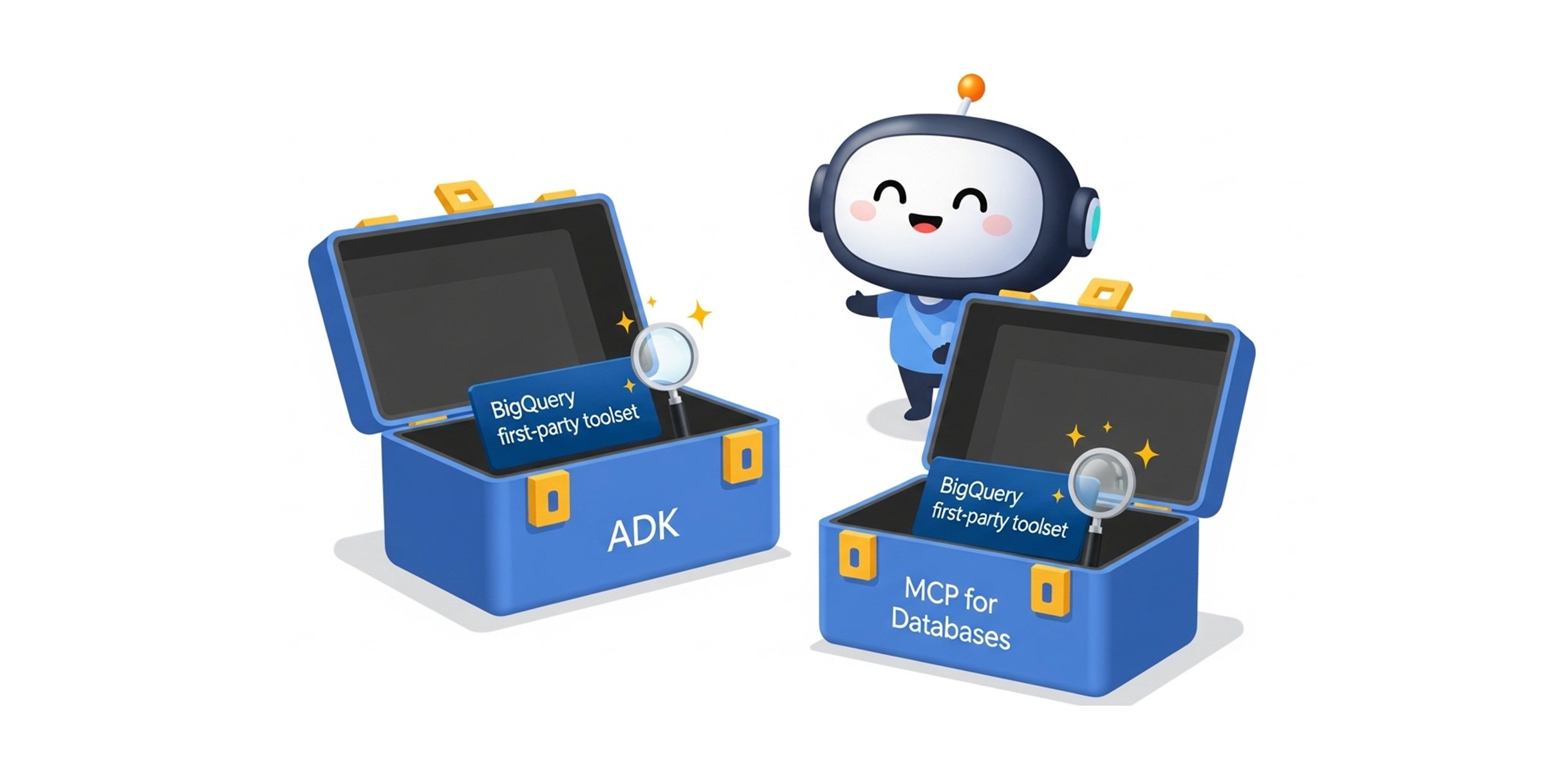 marcel_butucea's tweet card. Securely connect AI agents to BigQuery. Use ADK and MCP to simplify data access, reducing development overhead and risk. Check out the tutorial.