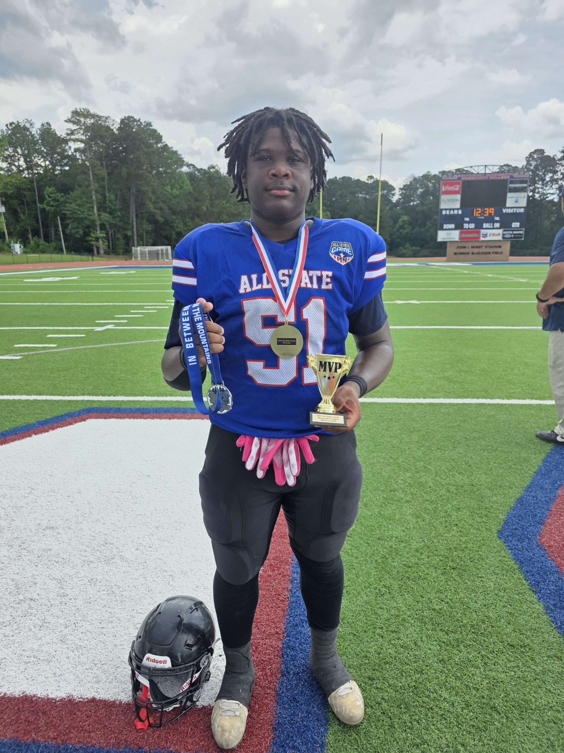 K4_daproblem's tweet card. Celebrating Excellence: Kemari Thompson Named MVP of the All-State Game