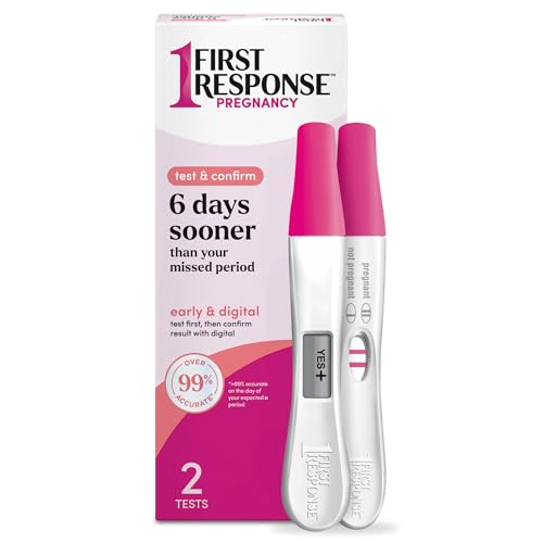 DansDeals's tweet card. Set Of Digital And Manual First Response Pregnancy Tests For $3.70-$4.69 Shipped From Amazon -Clip the $4.75 off coupon on the product page. This was selling for $9.94 yesterday and is now the lowest...