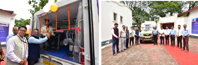 HillsJournal's tweet card. Passport Seva Mobile Van service for the citizens of North Eastern region under Regional Passport Office, Guwahati was launched by the Joint Secretary for the