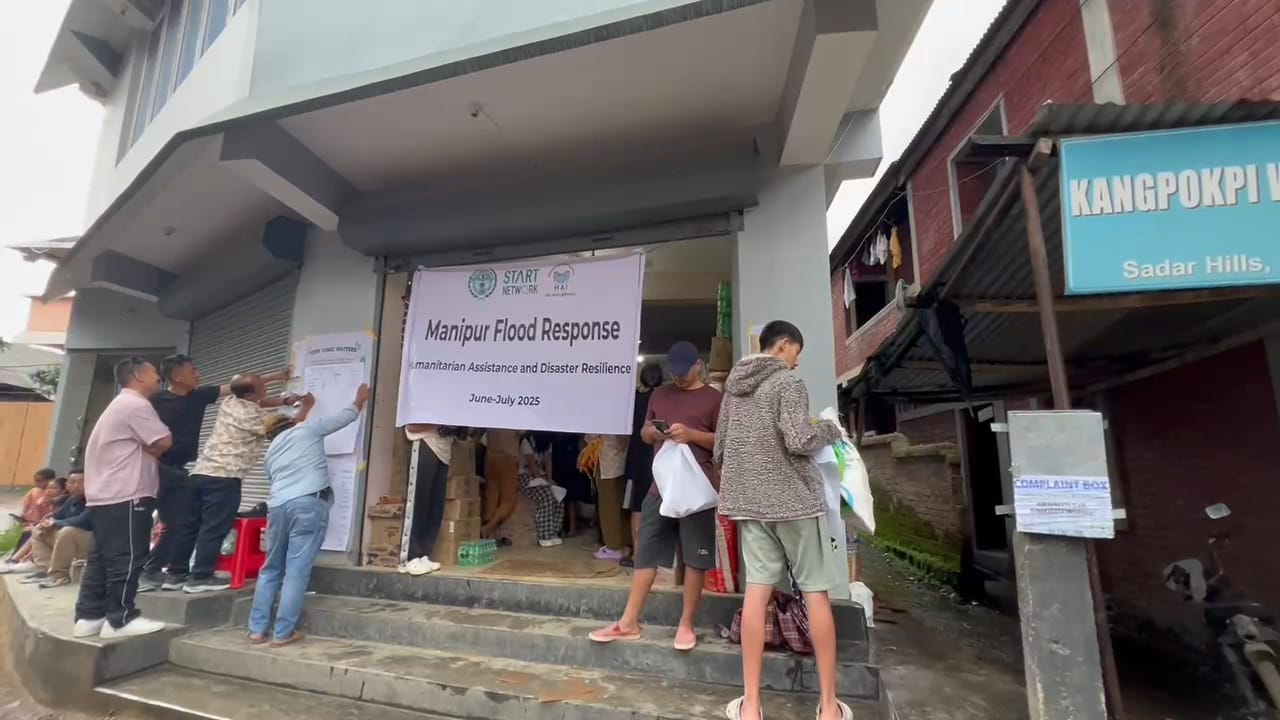 HillsJournal's tweet card. In a compassionate and coordinated response to the devastating floods that have wreaked havoc across Manipur, Humanitarian Aid International (HAI), in