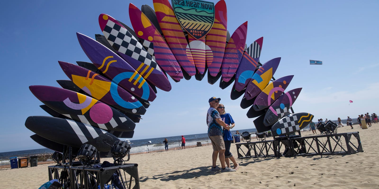 ChrisFHJordan's tweet card. Asbury Park music history will be highlighted by local artists on the sand, and the work of surf photographer Ben Currie will also be featured.