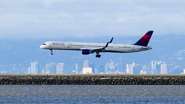 WJCLNews's tweet card. A pilot was arrested aboard a Delta Air Lines flight and federal agents took him into custody from the cockpit after the plane landed at San Francisco International Airport.