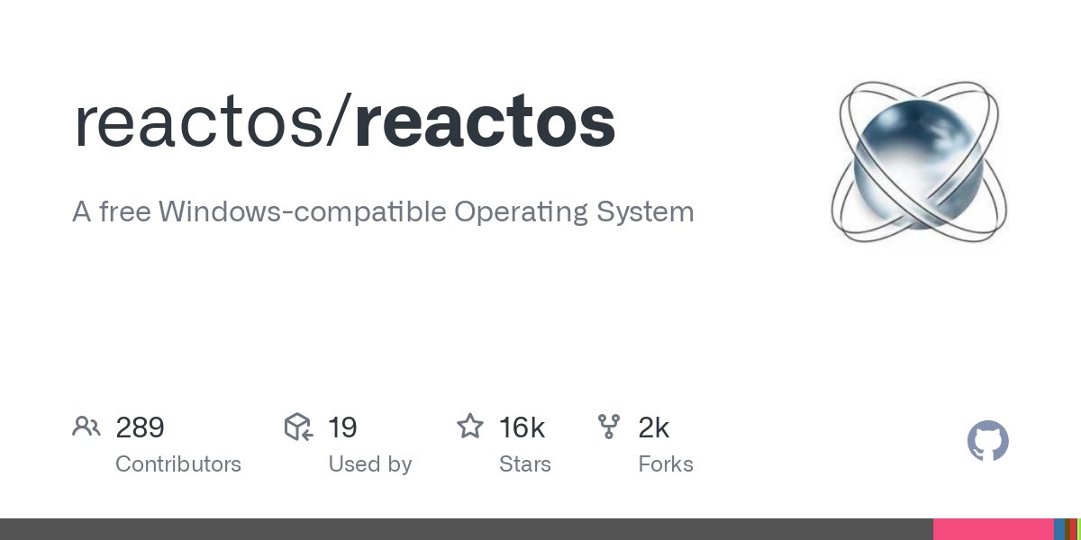 reactos's tweet card. A free Windows-compatible Operating System. Contribute to reactos/reactos development by creating an account on GitHub.