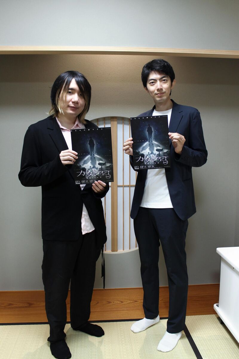 parcostage's tweet card. 　将棋の佐藤天彦九段、中村太地八段が８月２日から東京・渋谷のＰＡＲＣＯ劇場で上演する「カタシロ～Ｒｅｌｉｖｅ　ｖｏｌ．２～」（佐藤九段は５日後７時、中村八段は３日後５時）に出演する。このほど、スポーツ