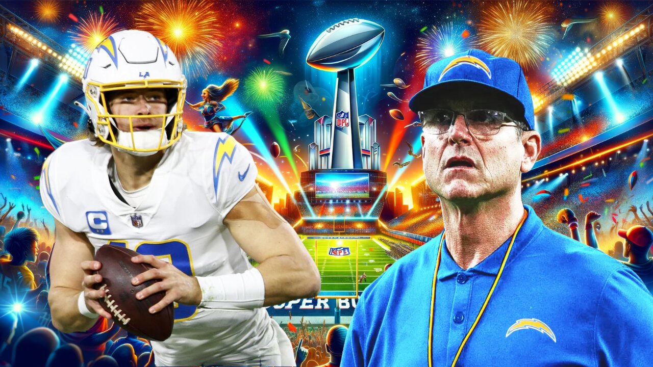 gameon_picks's tweet card. Get ready for a thrilling NFL season as we imagine a future where Justin Herbert leads the Los Angeles Chargers to glory in 2025! With his impressive skills and determination, can Herbert take his tea