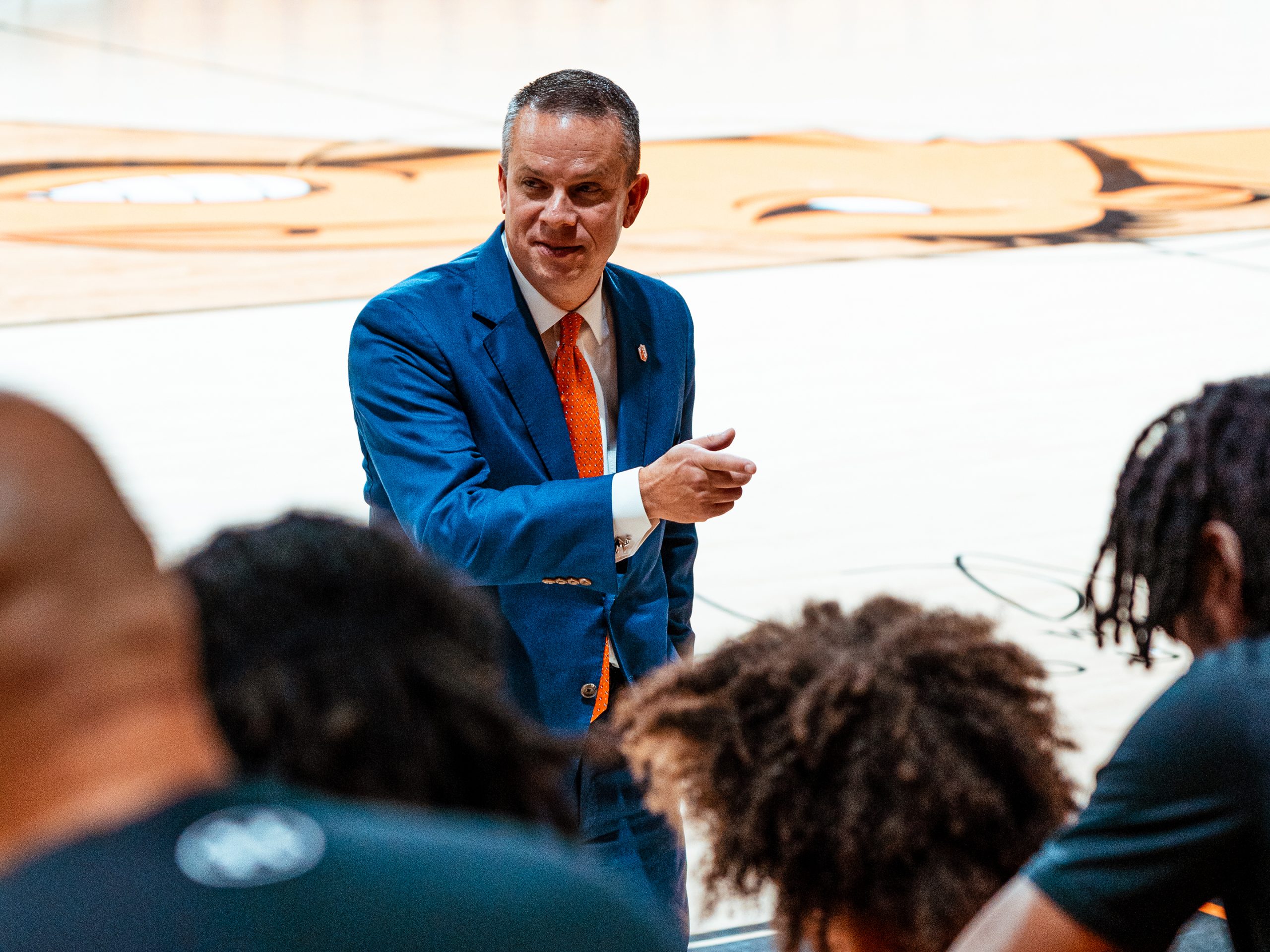 campbelledu's tweet card. New Campbell University President Dr. William Downs spoke to members of Campbell University’s men’s basketball team on Thursday, introducing himself… More on this post