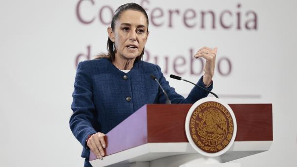CANAL44TV's tweet card. El 68,4 % de los mexicanos aprobaron la labor de la presidenta Claudia Sheinbaum después de casi diez meses al frente del Ejecutivo, según una encuesta realizada por la firma Poligrama.