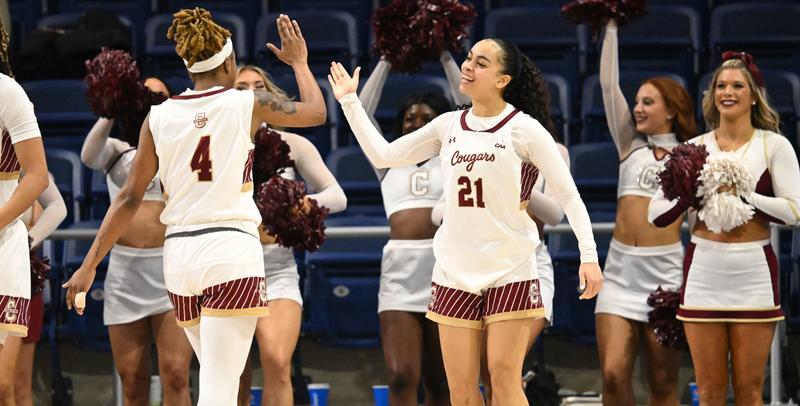 CofC's tweet card. CHARLESTON, S.C. – The College of Charleston women's basketball team will compete in the WNIT for their second consecutive year, earning a first-round bye. The Cougars will face off against the...