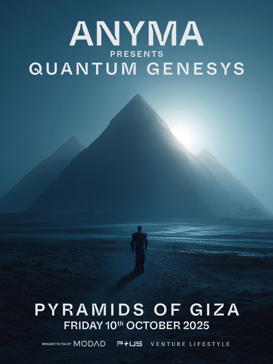 Bennu's tweet card. Anyma announced he will perform in front of the Great Pyramids of Giza on Oct. 10, where he will deliver his first-ever two-part performance. He'll start the
