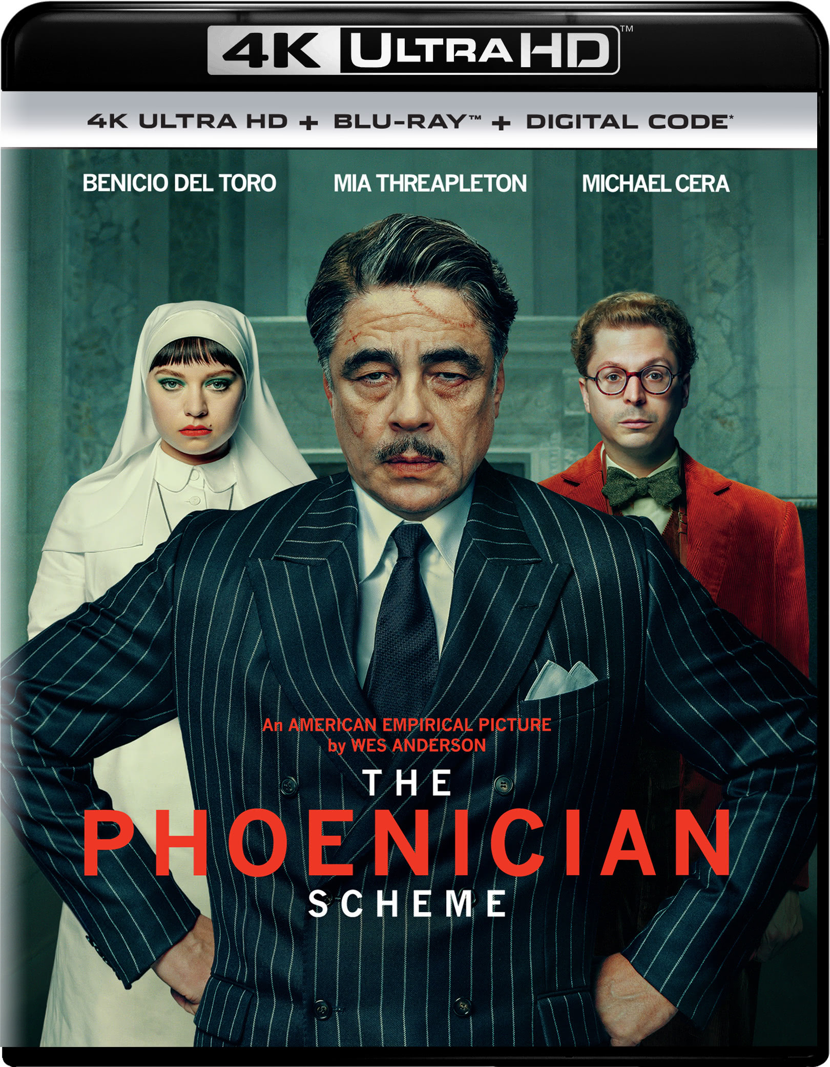 flickdirect's tweet card. The Phoenician Scheme is filled with oddly created moments, memorable cameos, and Anderson's signature blend of humor and heart.