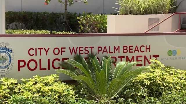 WPBF25News's tweet card. City officials say the building is still safe, but command staff have been temporarily relocated as a precaution while air quality testing is underway.