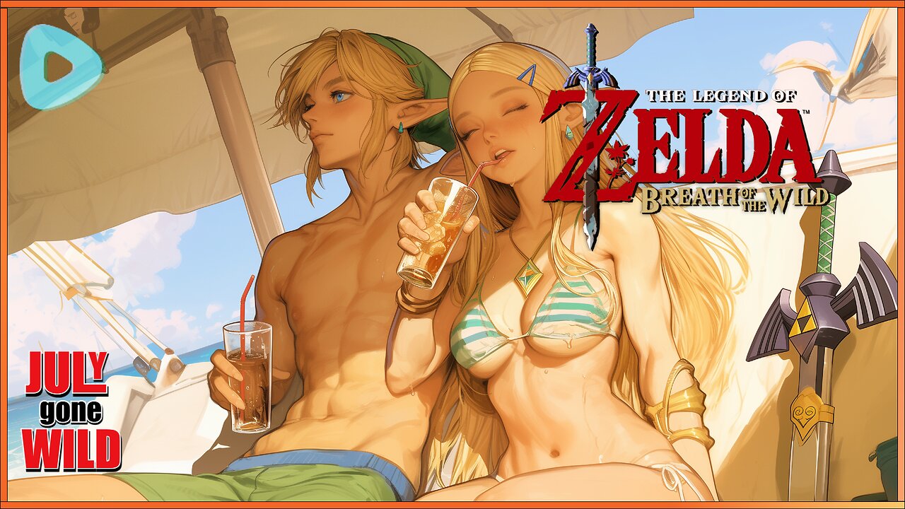 JdaDelete's tweet card. Welcome to July Gone Wild part #19 with The Legend of Zelda Breath of the Wild! We are in the final week and have accomplished enough of the Game and DLC to be satisfied. We will continue to explore H