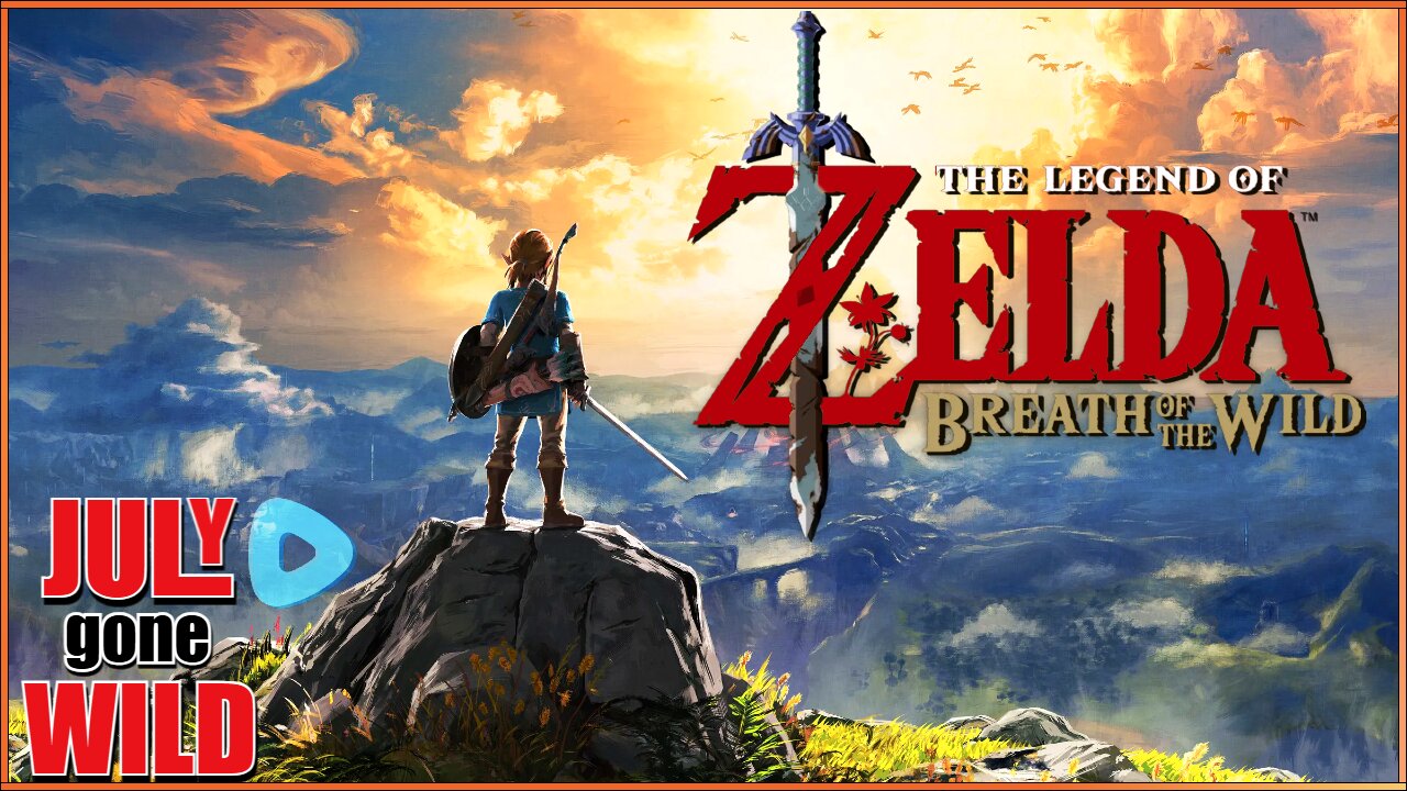 JdaDelete's tweet card. Welcome to July Gone Wild part #15 with The Legend of Zelda Breath of the Wild! We have reclaimed Hyrule Castle and defeated Calamity Ganon and all 120 Shrines but July Gone Wild is not over. We now a