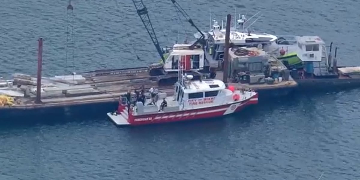 FOX19's tweet card. Two kids have died, and two others were hospitalized after a barge reportedly struck their sailing boat near Miami.