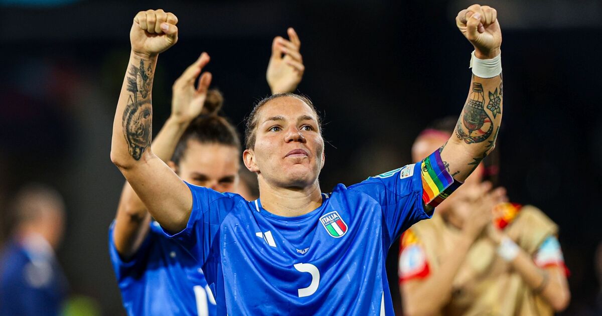 jonboy79's tweet card. At the UEFA Women’s Euros, 10 out of 16 teams have so far preferred the LGBTQ Pride flag armband over two other options.