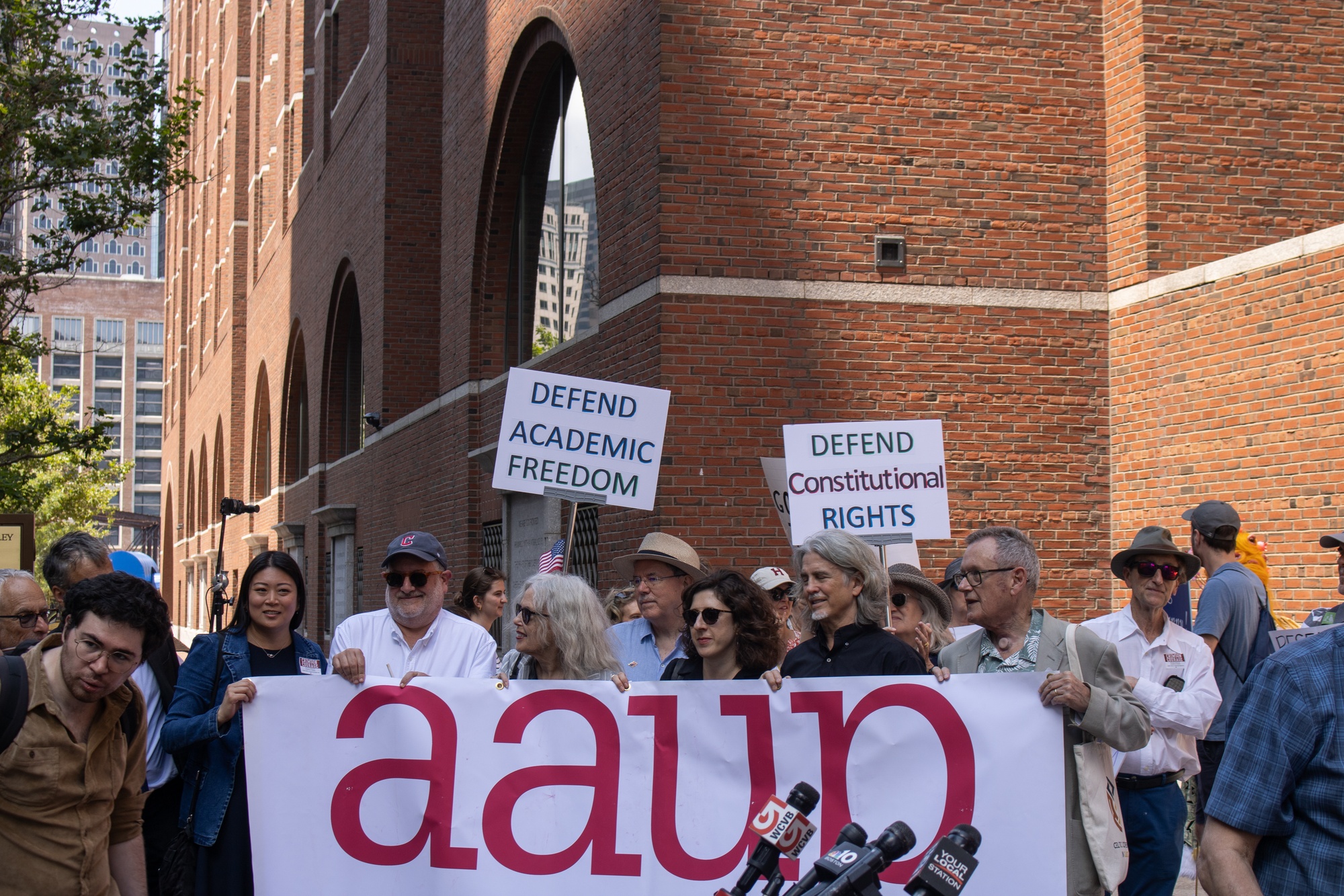 ProfTWolf's tweet card. Trial in AAUP Lawsuit Concludes With Clash Over First Amendment Rights of Noncitizens | News | The Harvard Crimson
