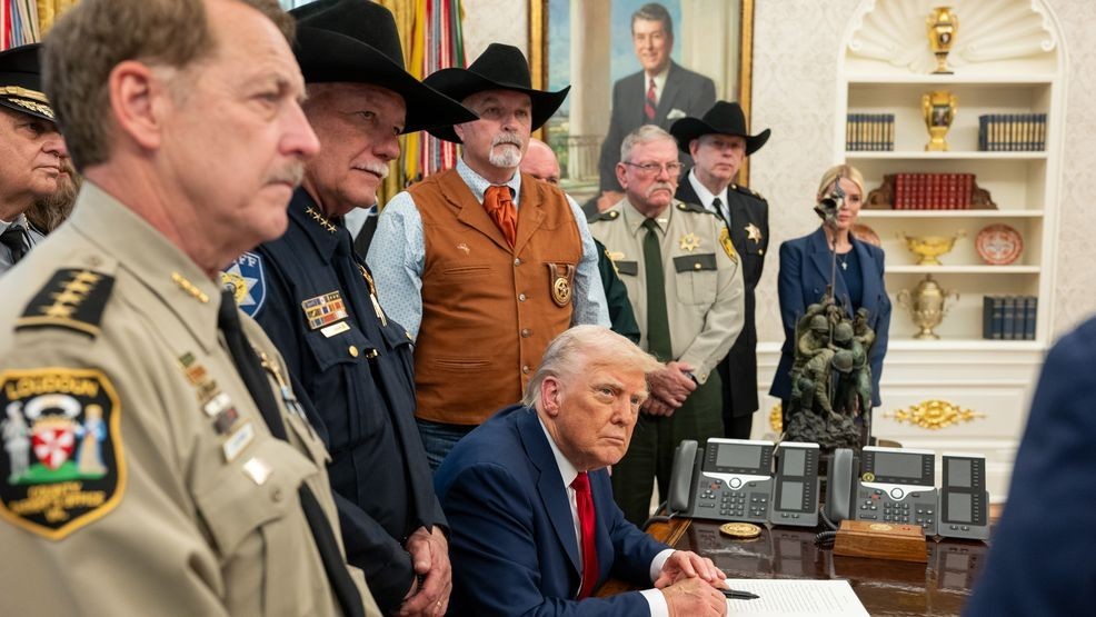 weartv's tweet card. Six months into President Trump's term, the National Sheriffs' Association executive director says changes in immigration enforcement are making a difference.
