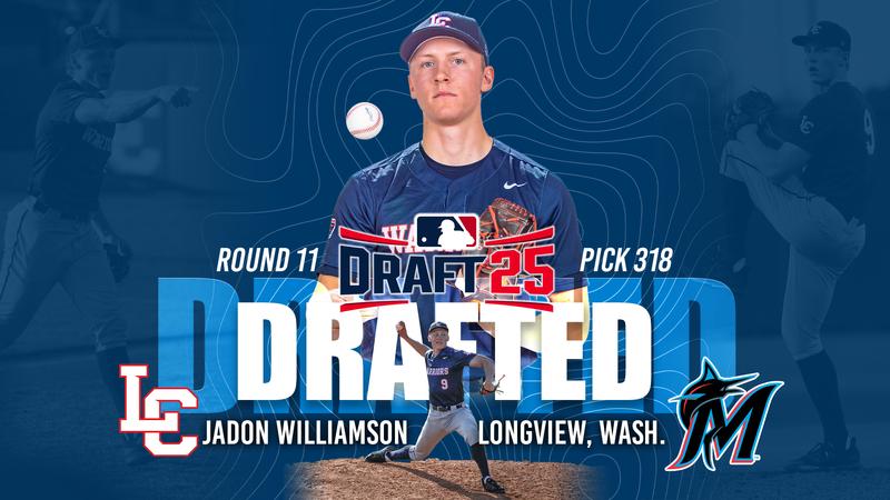 LCWarriors's tweet card. ATLANTA – Right-handed pitcher Jadon Williamson was selected by the Miami Marlins in the 11th round of the MLB Draft on July 14. He is the 141st Lewis-Clark State Warrior to be drafted in the...