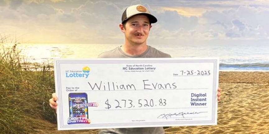 springfieldNL's tweet card. A North Carolina man trusted his "gut feeling" and won a $273,520 jackpot last week. See what he had to say about the surprise win.