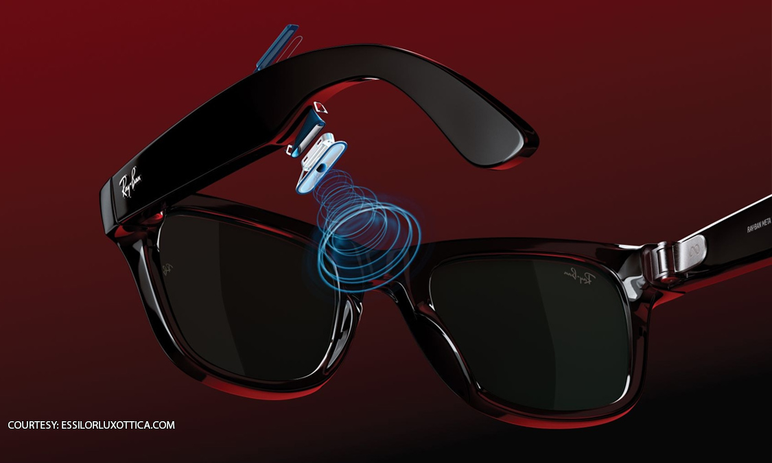 bncdotph's tweet card. EssilorLuxottica, the world's top maker of eyeglasses, said Monday a tripling of sales of Ray-Ban Meta AI connected glasses helped drive increase in profits.