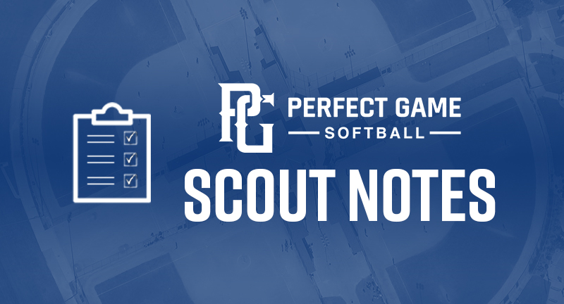 PG_Softball's tweet card. Scout Notes: PG Softball World Series (Nationals)